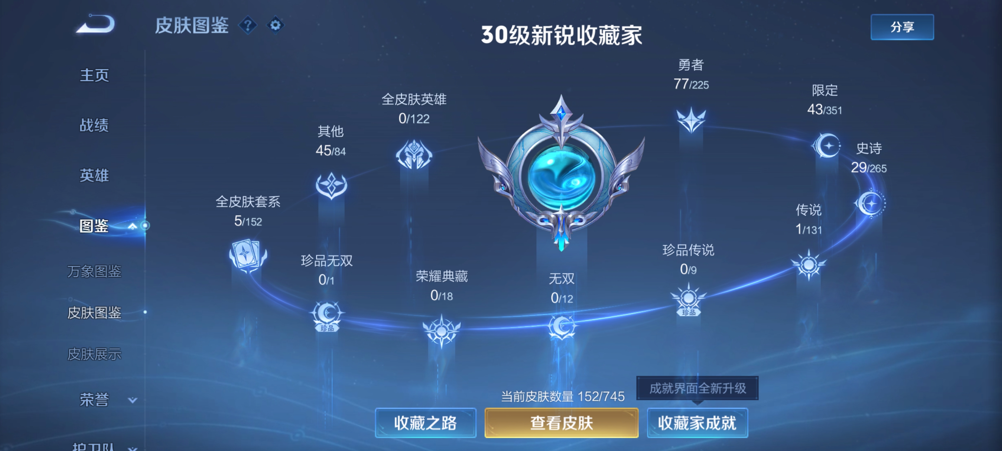 WZQM3346564王者荣耀账号详情图5