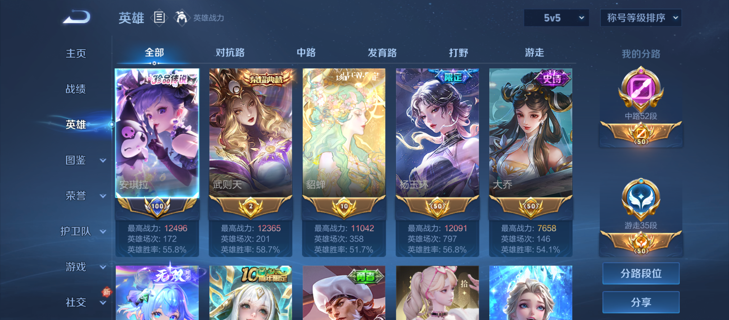 WZQM3353798王者荣耀账号详情图4