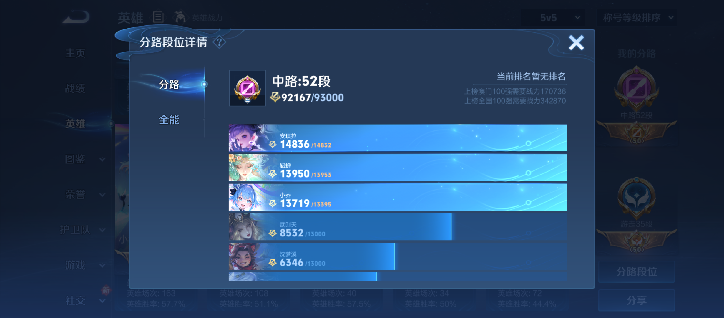 WZQM3353798王者荣耀账号详情图6