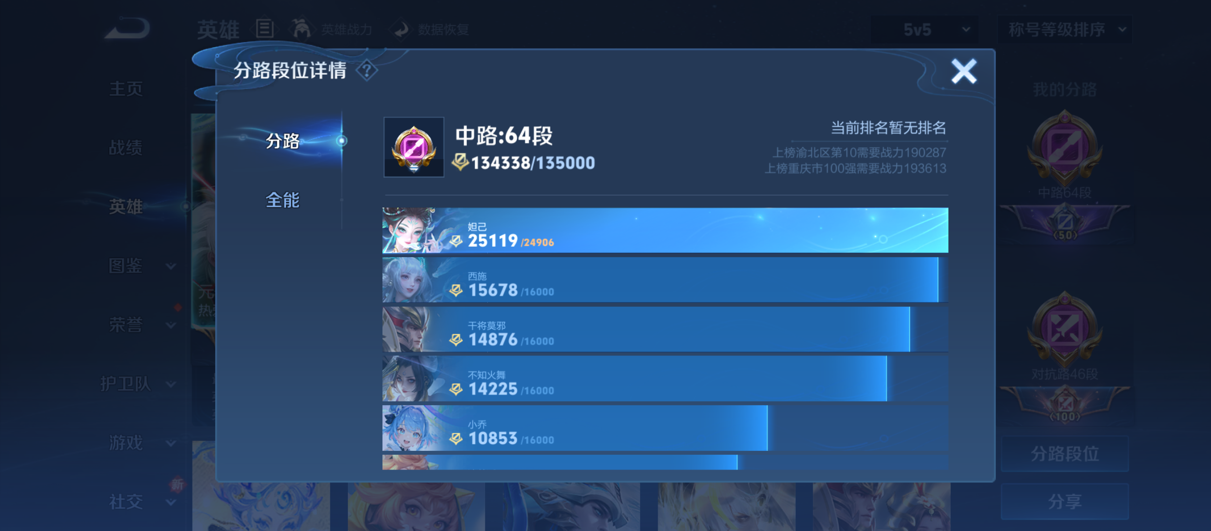 WZQM3353727王者荣耀账号详情图5 WZQM3353727王者荣耀账号详情图5