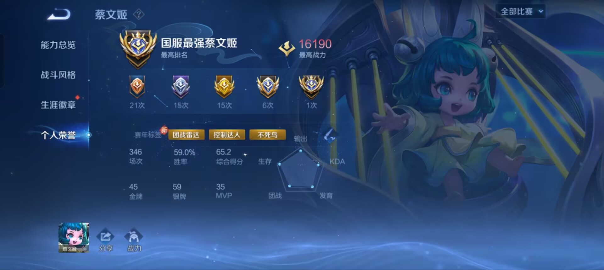 WZQM3370508王者荣耀账号详情图4 WZQM3370508王者荣耀账号详情图4