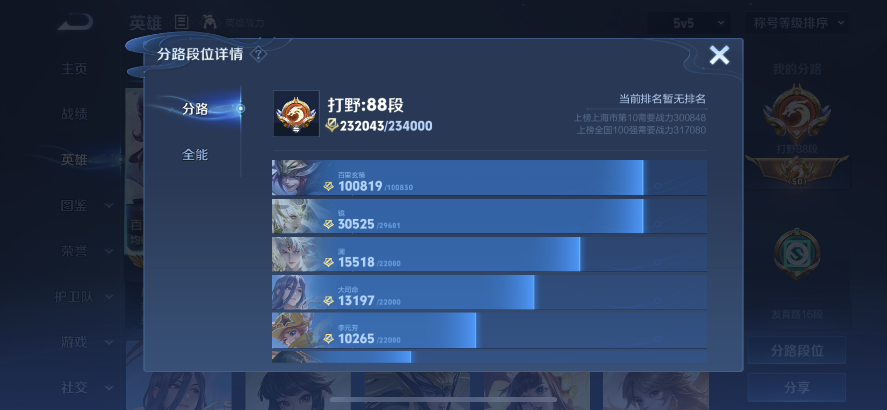 WZQM3358989王者荣耀账号详情图5