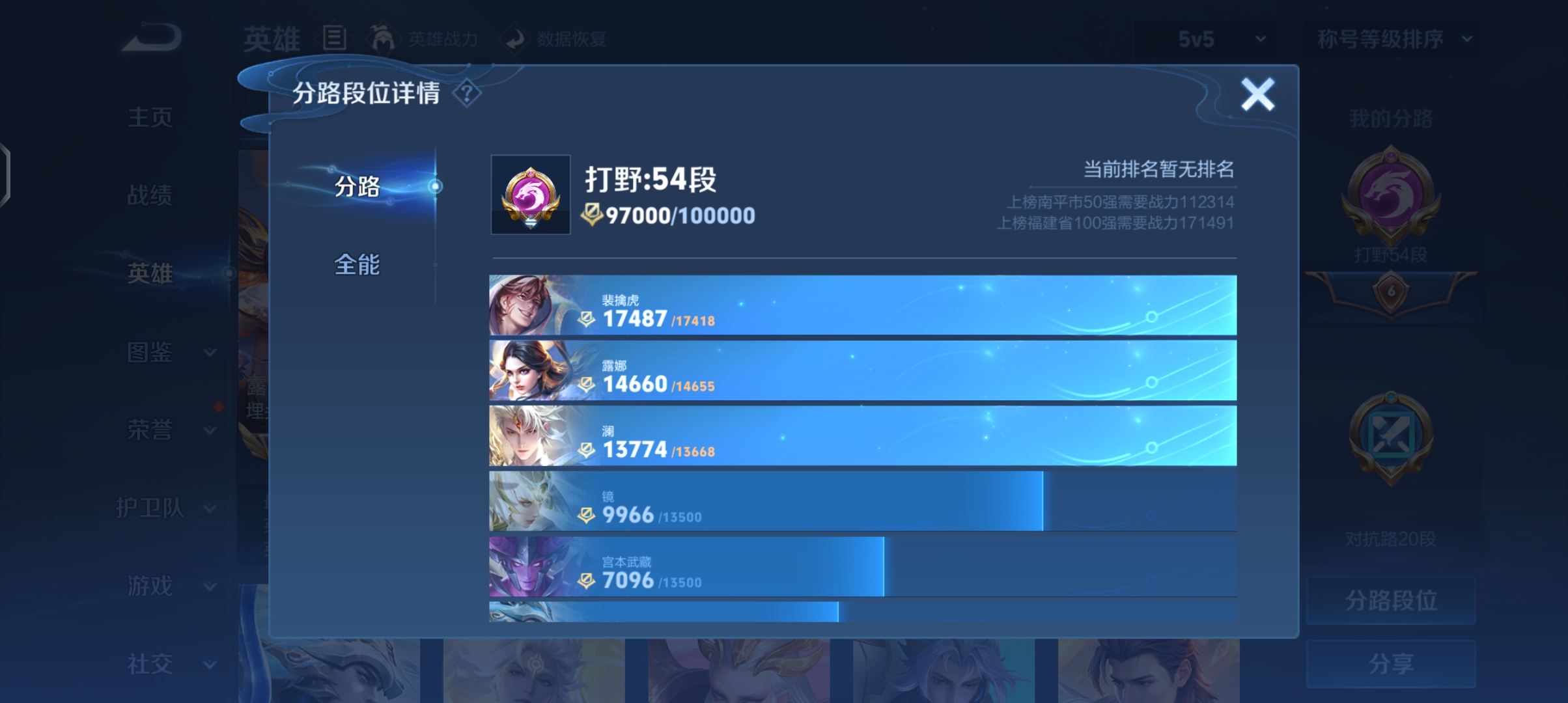 WZQM3357857王者荣耀账号详情图4