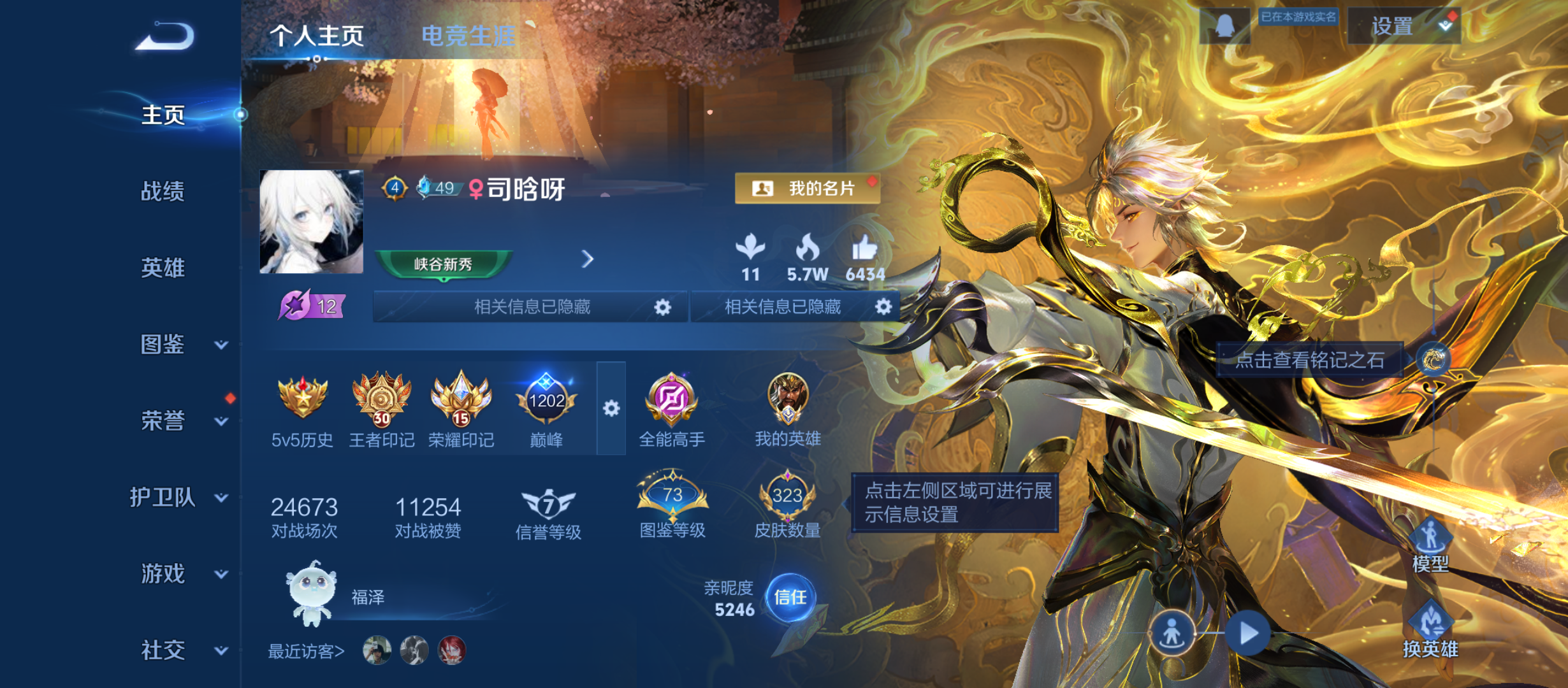 WZQM3342295王者荣耀账号详情图3