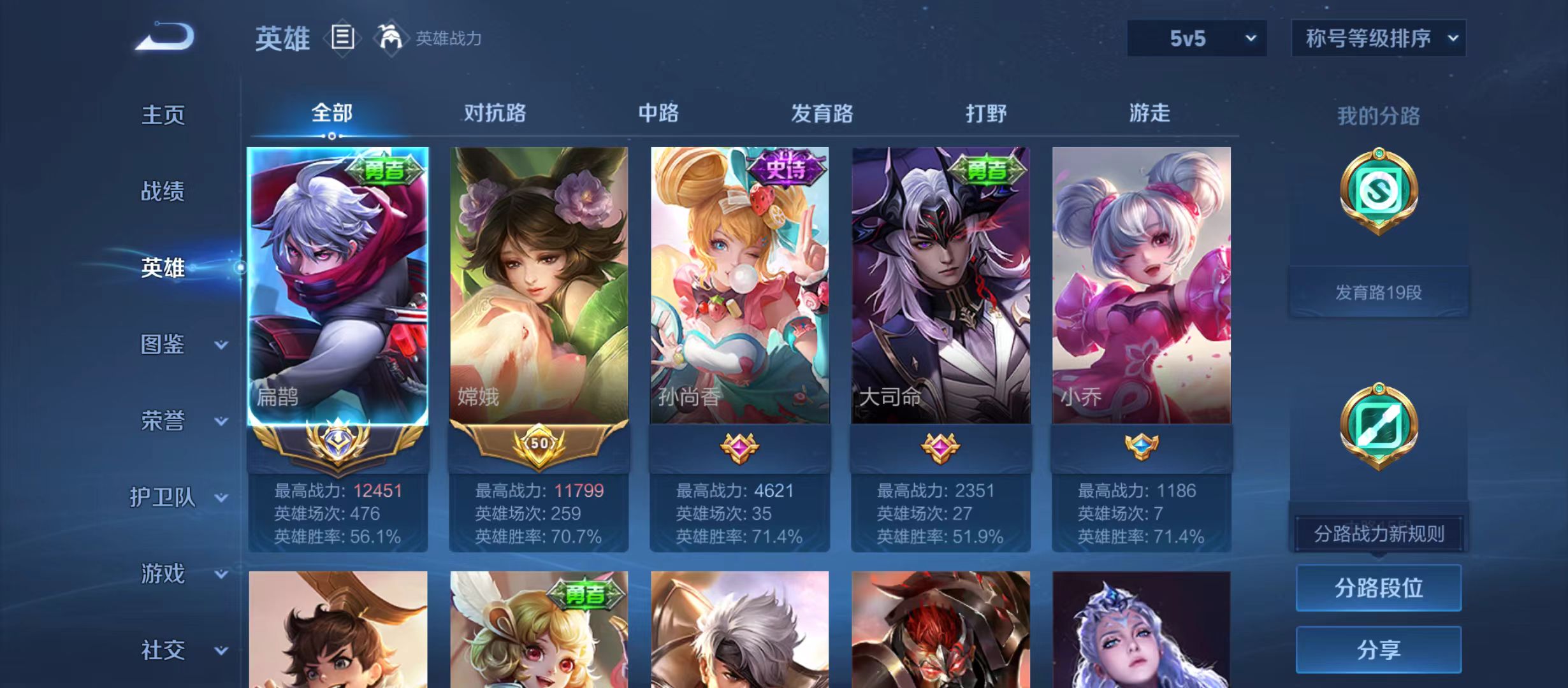 WZQM3344935王者荣耀账号详情图4