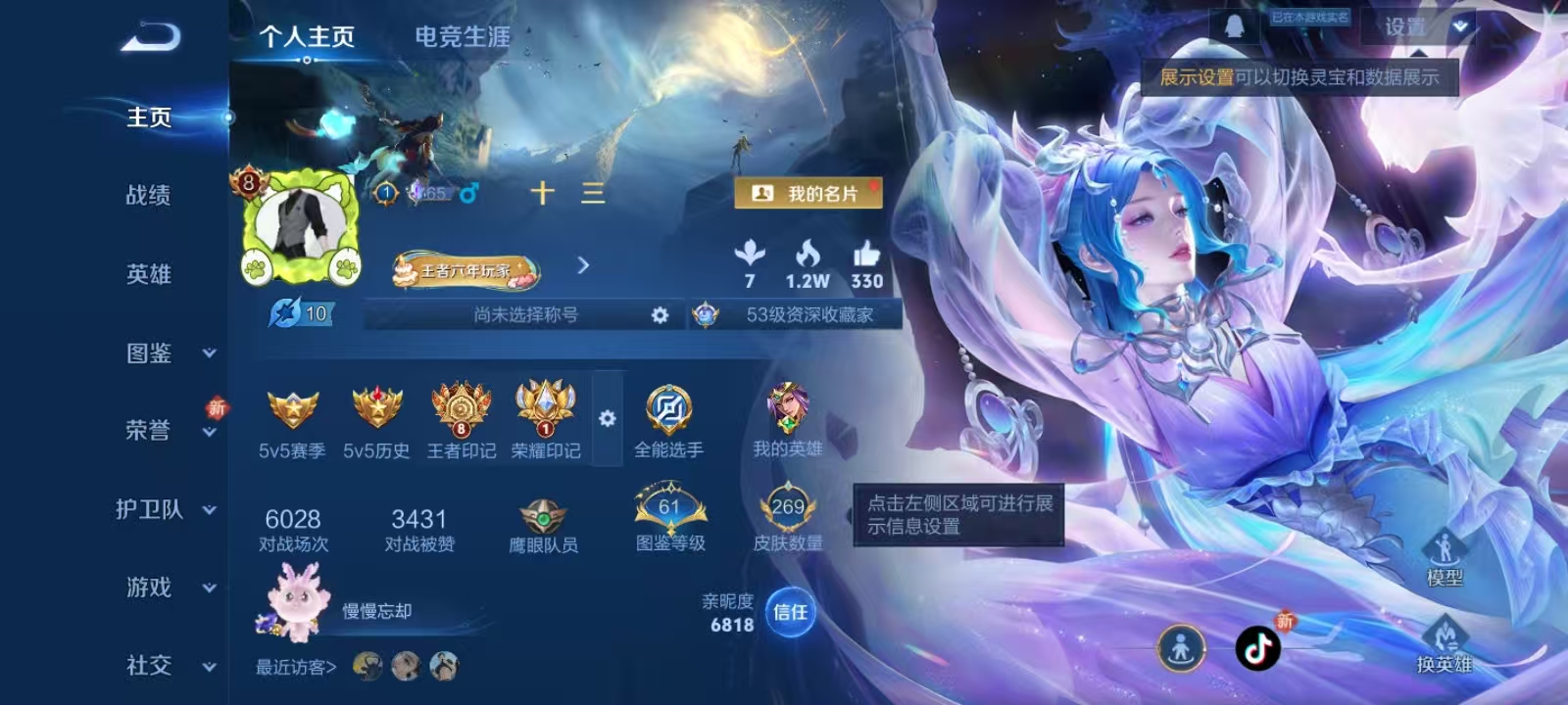 WZQM3351980王者荣耀账号详情图3