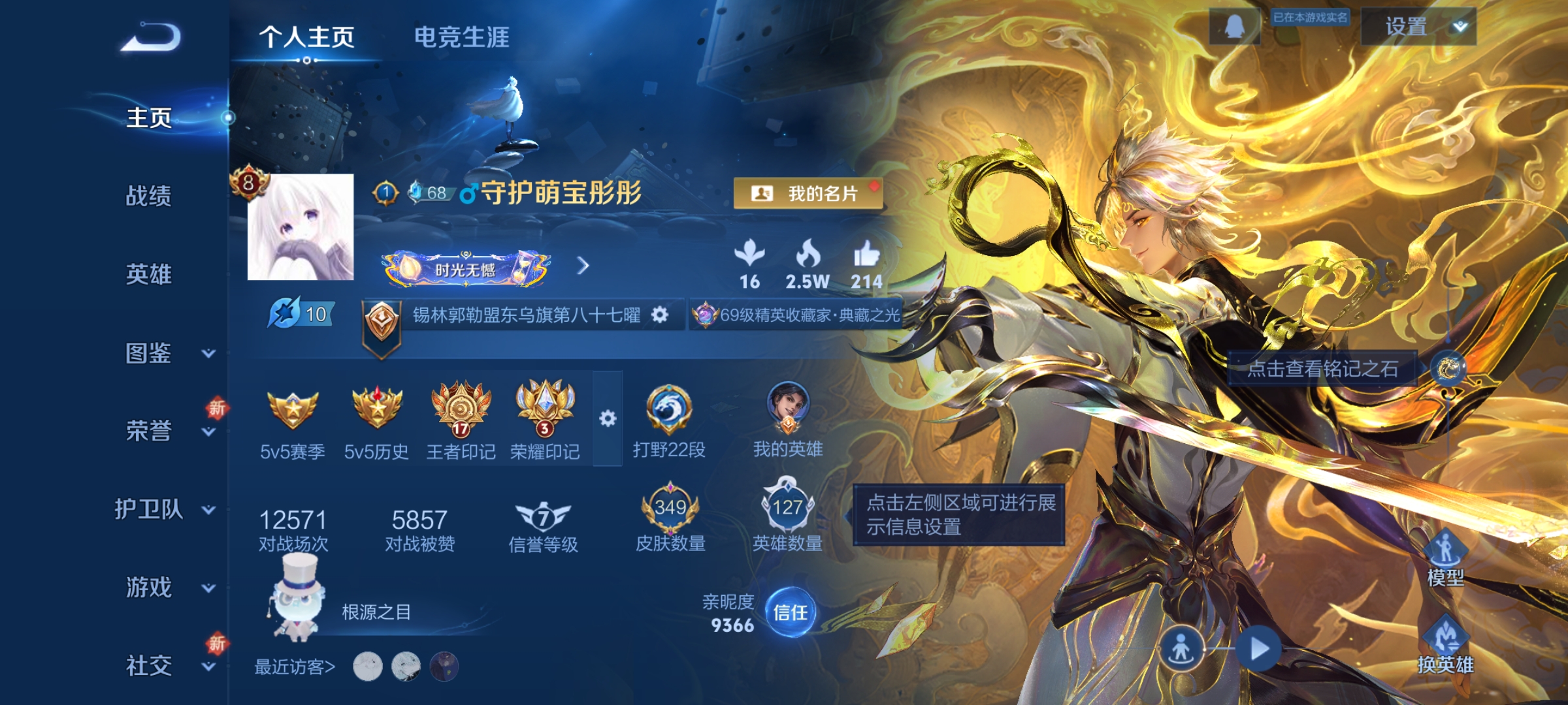 WZQM3352417王者荣耀账号详情图3