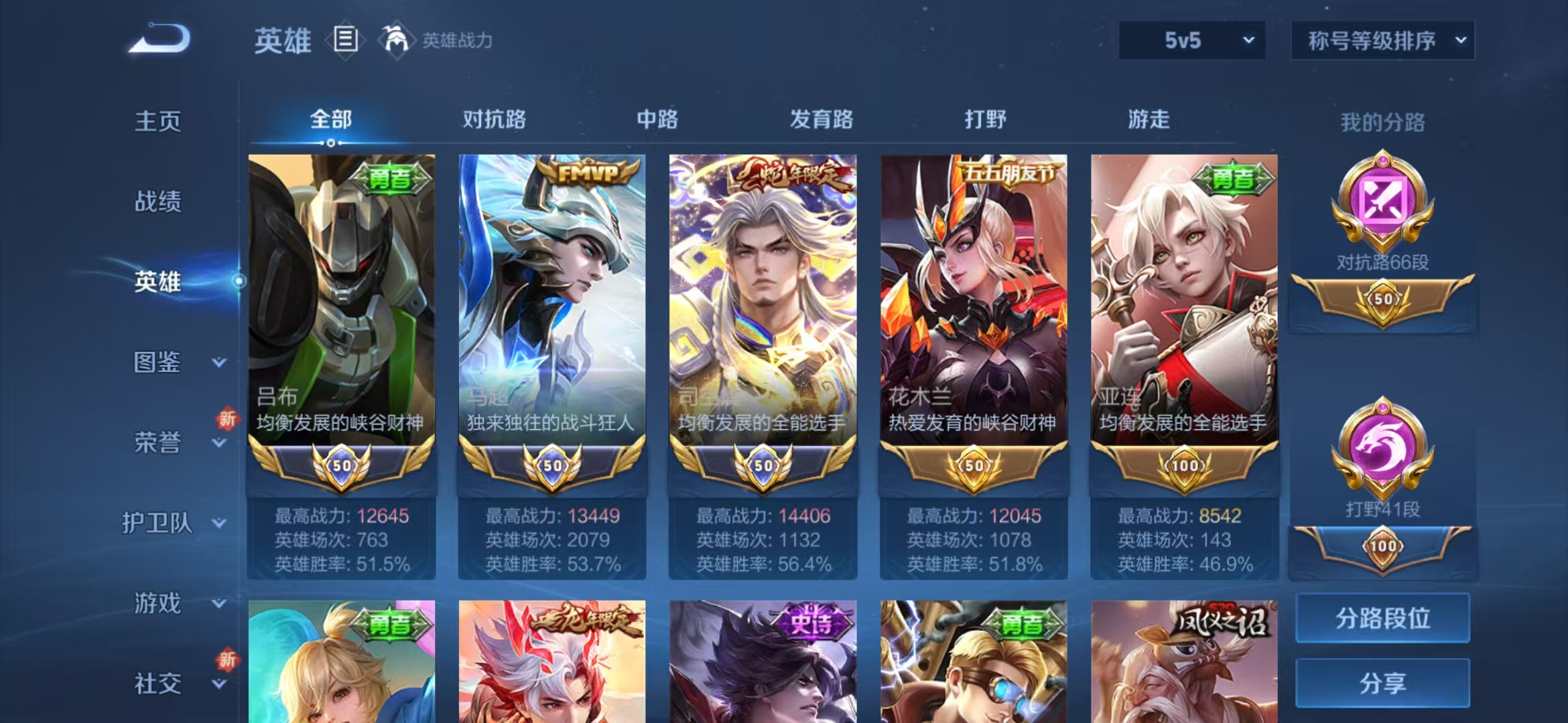 WZQM3352524王者荣耀账号详情图4