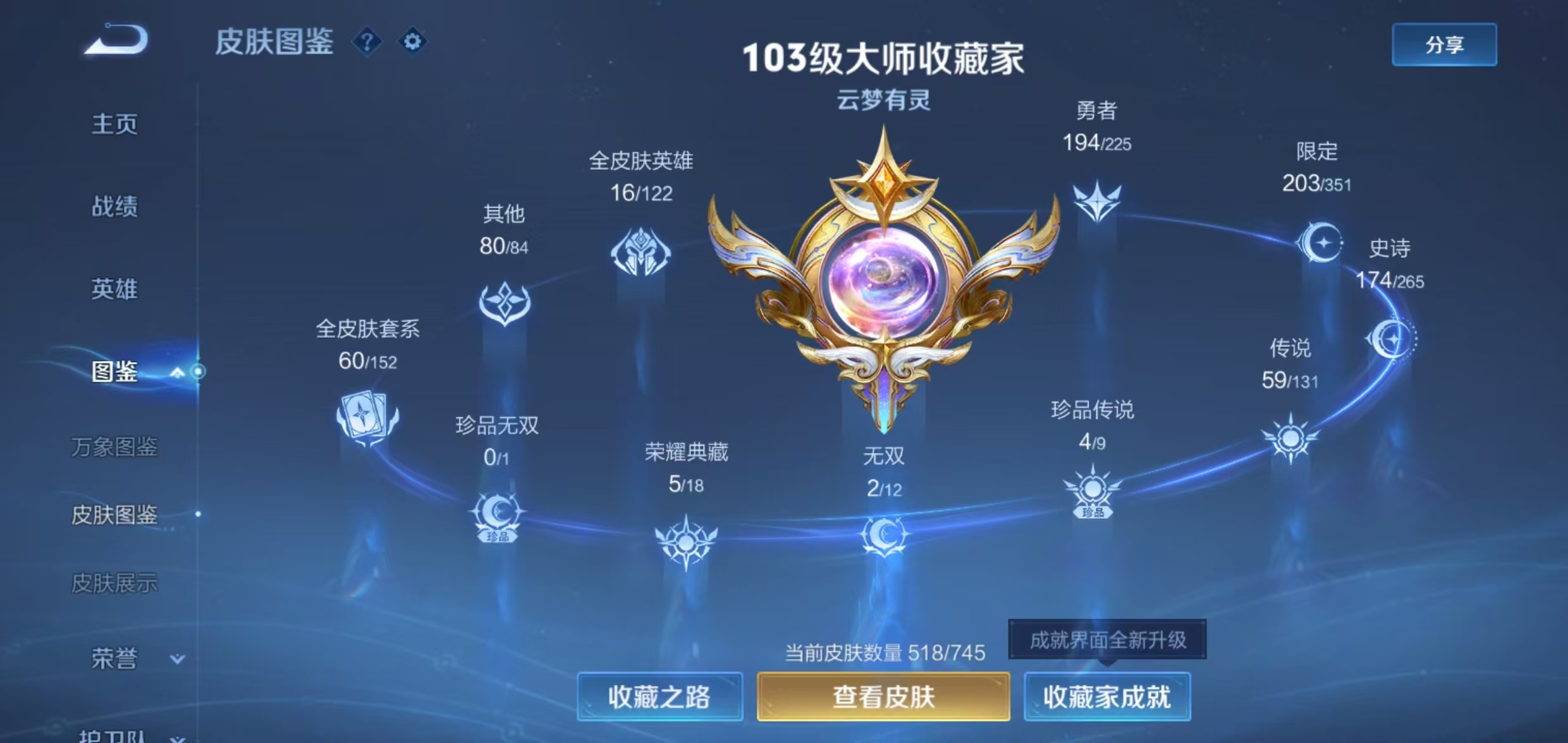 WZQM3355781王者荣耀账号详情图5