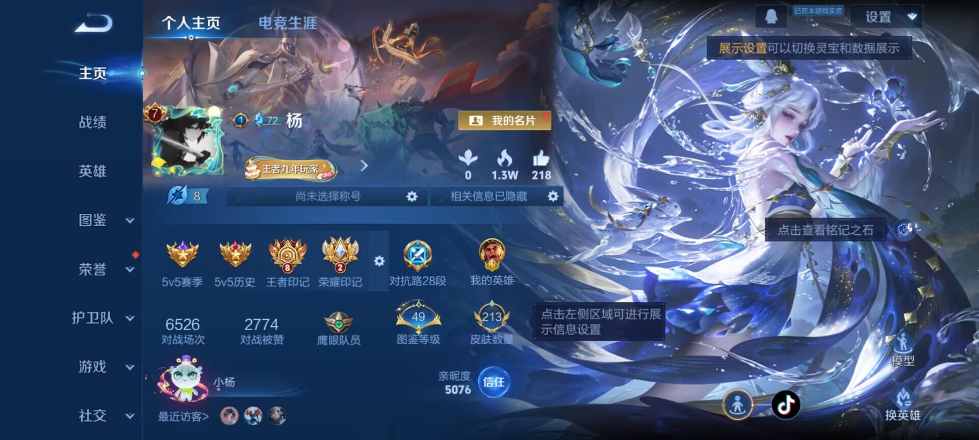 WZQM3357338王者荣耀账号详情图3