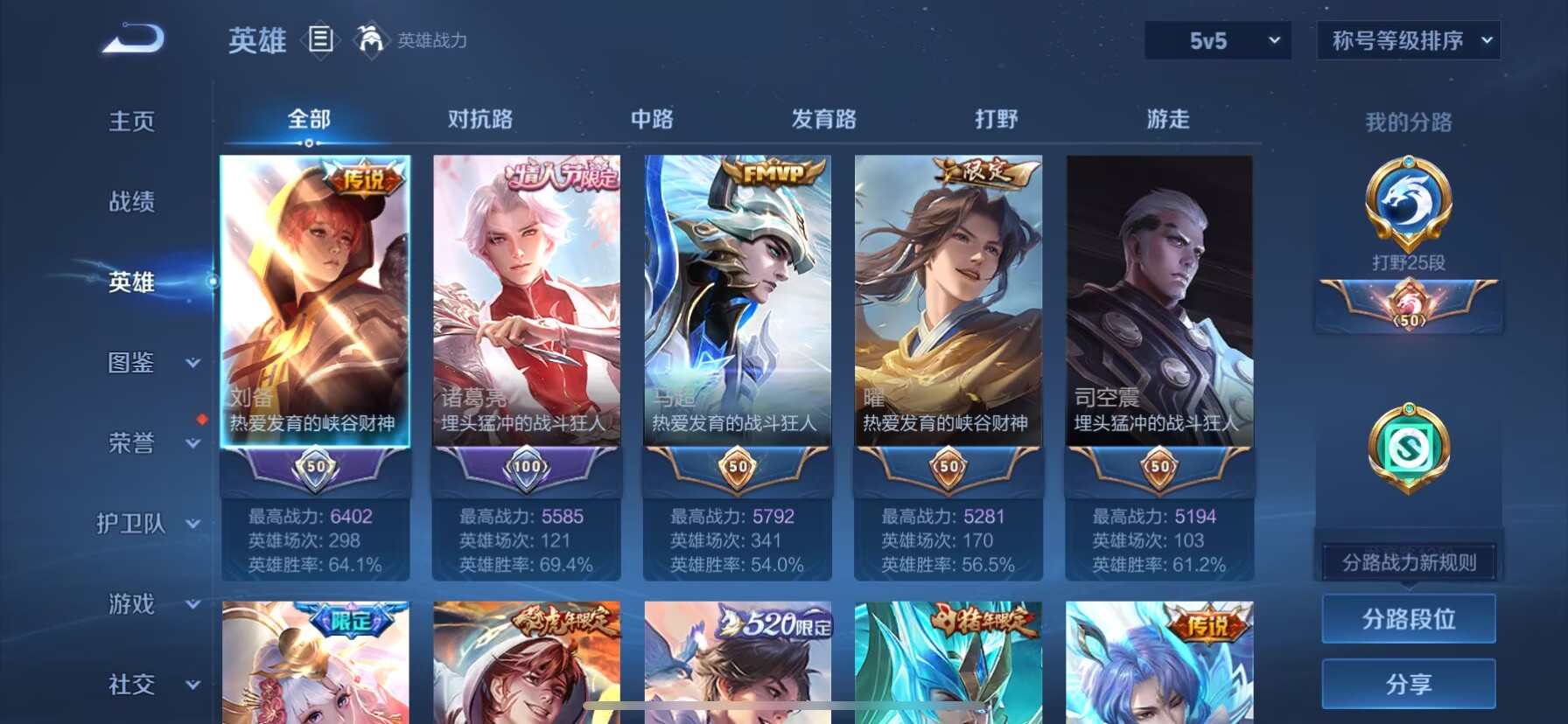 WZQM3358093王者荣耀账号详情图4