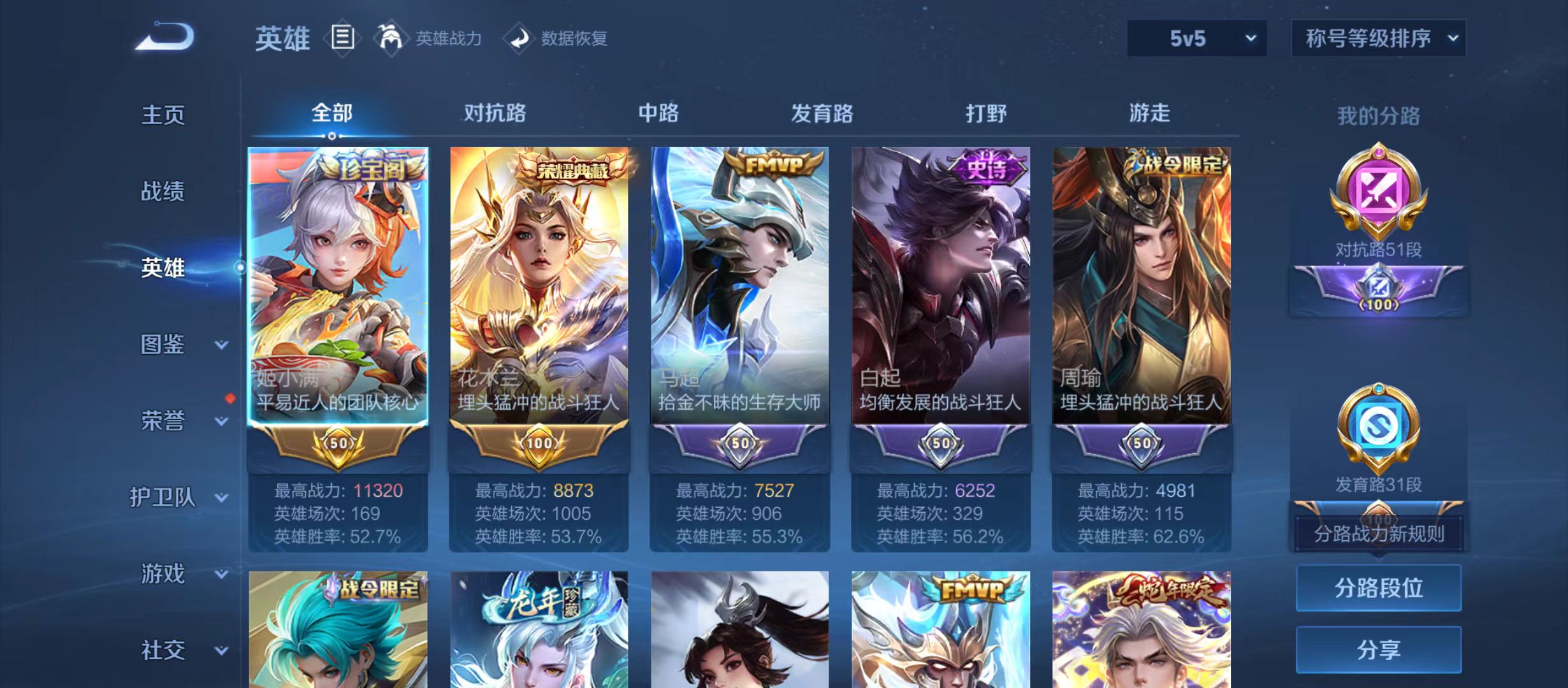 WZQM3360589王者荣耀账号详情图4