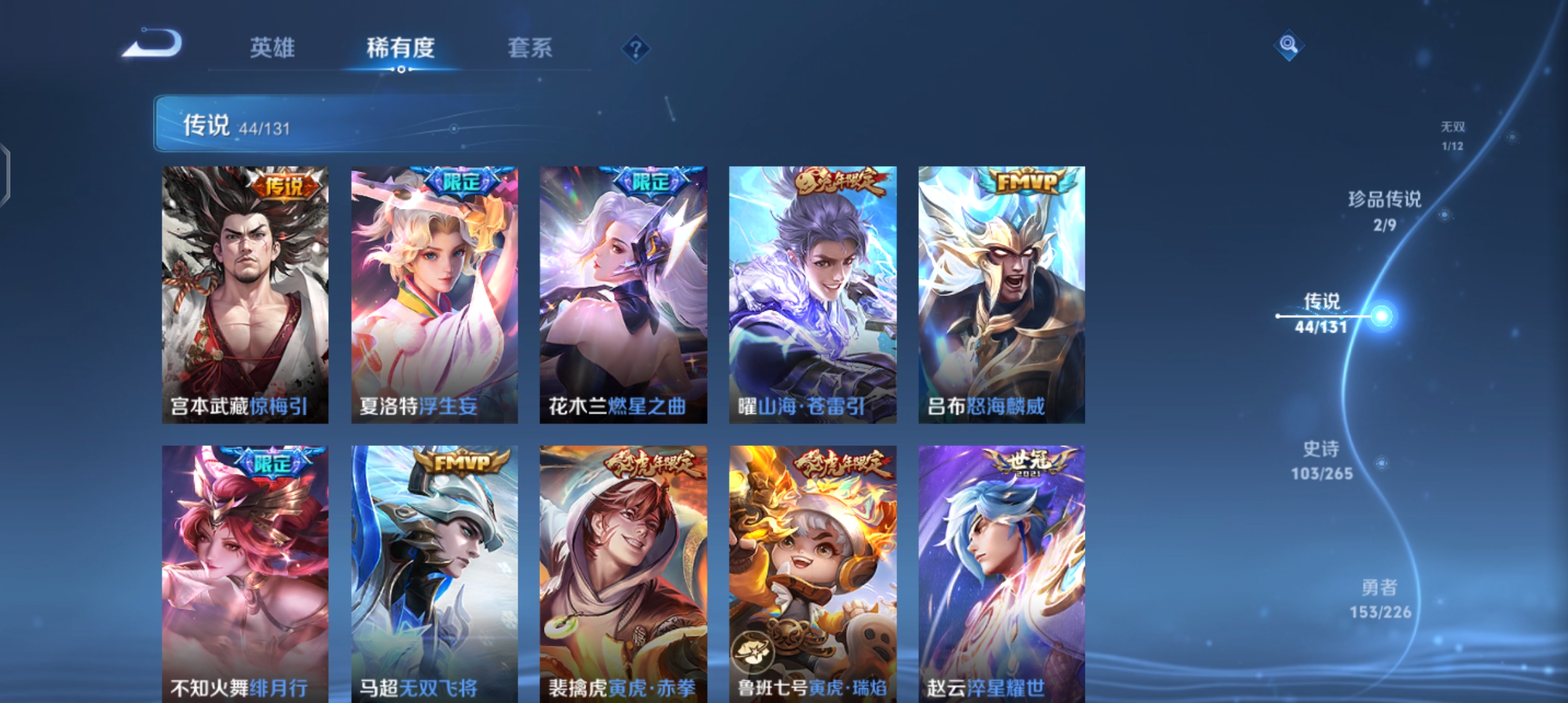 WZQM3370271王者荣耀账号详情图15